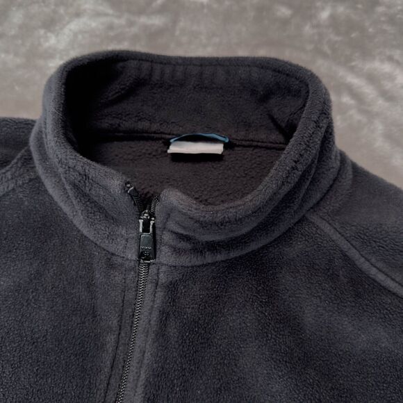 Columbia Benton Springs Black Full Zip Fleece Vest Outerwear Mens Size XXL - Picture 4 of 11